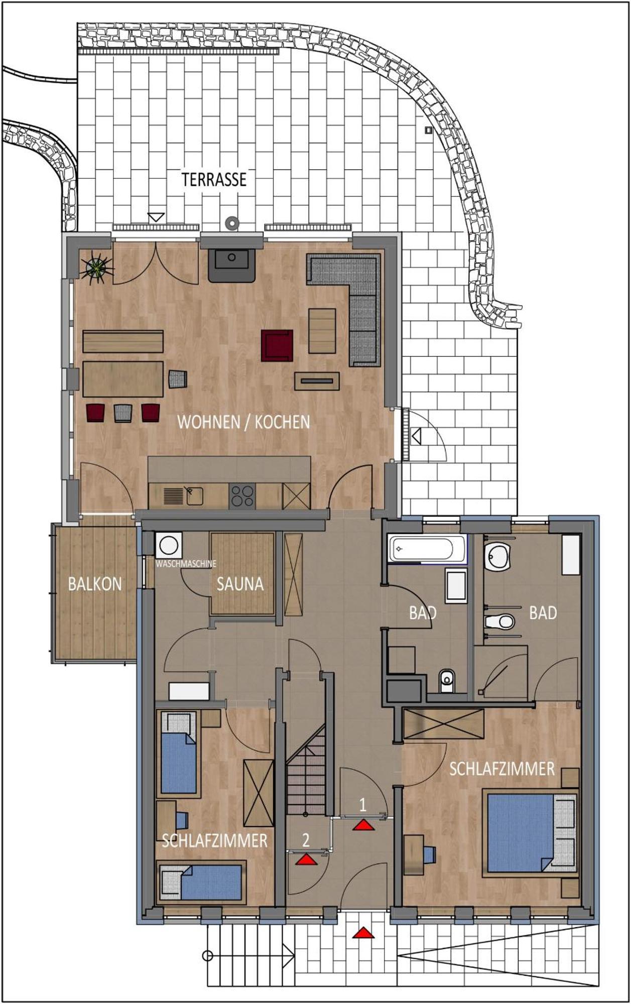 Bergmannstrost 5 Sterne Ferienwohnung Sankt Andreasberg Dış mekan fotoğraf